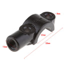 Black 22mm Handlebar Rearview Mirror Bracket Clamp Adapter Holders B+C