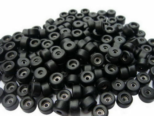 4 Pcs/Set Professional Urethane  Bearing Wheels for Wooden Fingerboard