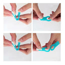 12pcs/Set Blue Cleaning Kit Teeth Whitening Polisher Stain Remover Tool
