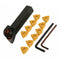 WWLNR1616H08 Lathe Turning Toolholder 100mm + Carbide Inserts With Wrench Kit