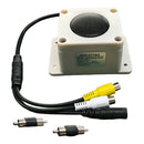 Waterproof Outdoor Speaker, Built-in Volume Control Button, Audio Input / Output