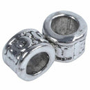 50PCS Swirl Spacer Beads Fit Charm Bracelet