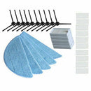 Replacement Consumable Accessories Parts 10pcs Side Brush + 5pcs Hepa Filte