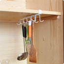 Kitchen Storage Rack Cupboard Hanging Hook Shelf Cup Dish Hanger Storage Hol Ew