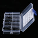 280Pcs M3 Stainless Steel Hex Socket Head Cap Screws Nuts Assortment Kit