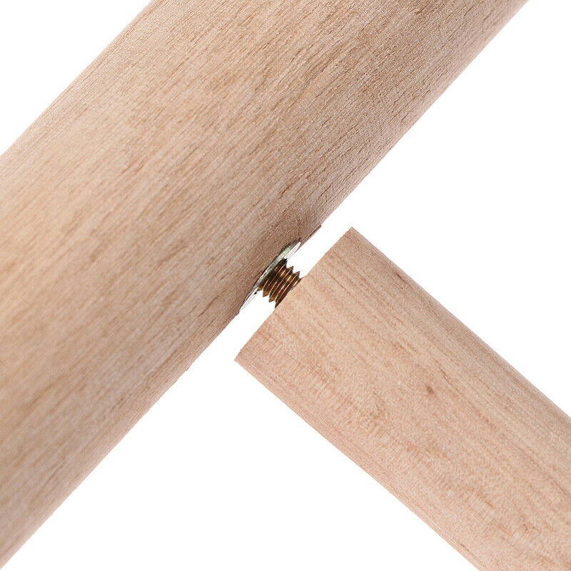 Bird Perch Parrot Birdcage Stand Natural Toys Wooden Branches Climbing StaiS Ew