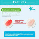 2pcs baby temperature spoon color changing newborn spoon baby feeding warm  X9V7