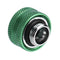 G1/4 Thread Rigid Tube 14mm Hard Tube Extender for PC Water Cooling(Green)