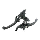 Clutch & Brake Handle Levers for Dirt Bike Motorbike Handle Bar Black