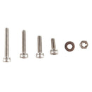 520 Pcs Stainless Steel Screws And Nuts M3 M4 M5 M6 Hex Socket Head Cap Scr