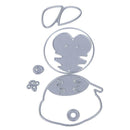 5pcs/Set Cutting Dies Penguin Dog DIY Scrapbook Stencils Emboss Crafts Gift
