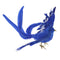 Blue Foam Spread Wings Birds Creative Art Decor for Cages,Tree,Table,Balcony