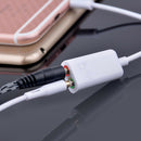 3.5mm Audio Headset Mic Y Splitter Cable Adapter TRRS to 2 TRS For PC Laptop