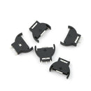 5x CR2032/CR2025 Half-Round Battery Coin Button Cell Socket Holder Case Black Gw