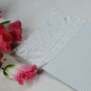 Women Sexy Stockings Lace Hollow Fishnet Thigh High Stockings Socks White