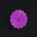Silicone Large Diamond Cup Cover Heat Resistant Sealed Cups Lid (Purple) A