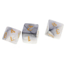 7 Pieces Polyhedral Dice for Dungeons and Dragons TRPG Role Playing Game