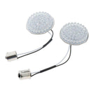 2pcs New 2 Inch Motorcycle  LED Turning Light Panel Replacement Yellow