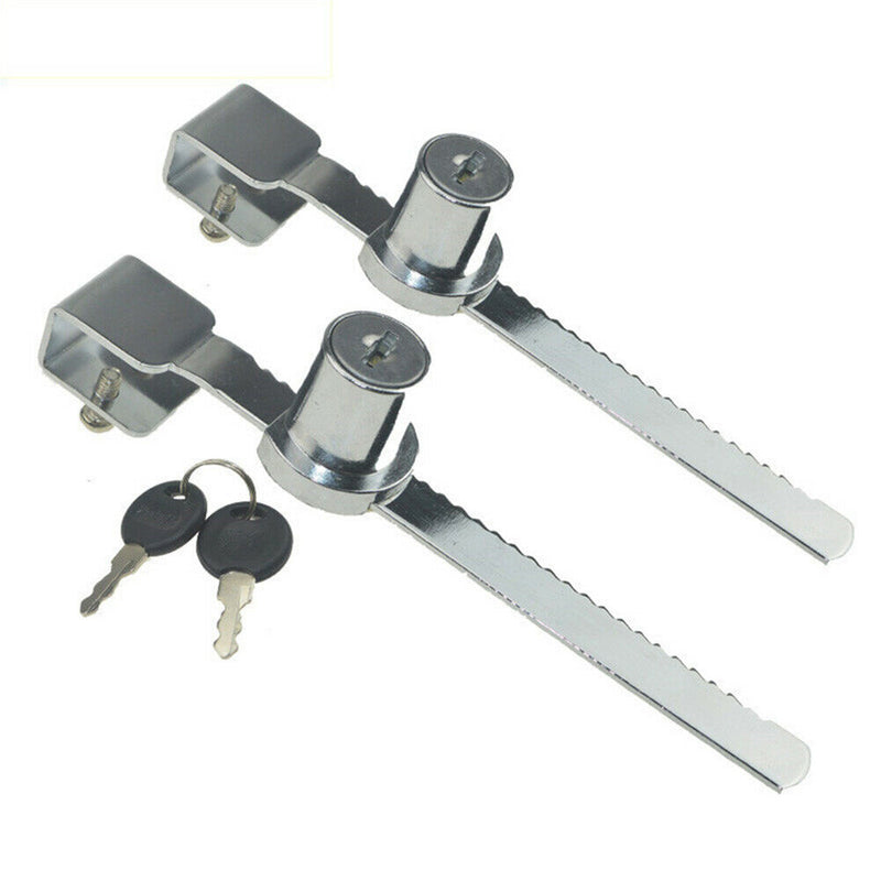 Lock+2Keys Glass Door Keyed Push Showcase Reptile Display Cabinet Sliding Intrig