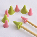 60 Pieces Knitting Crochet Locking Stitch Markers Mix Color and 20 Pieces 2 D4N3