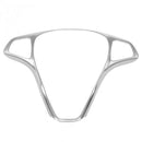 Car Steering Wheel Button Frame Trim Cover for Mercedes Benz Vito 2017 Silv