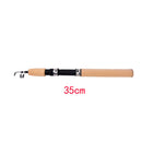 Portable 80CM Shrimp Winter Ice Fishing Rod Fish Tackle Pole Rods Telescopic SP