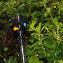 10 Pcs Auto-Rotate Arm Nozzle 20Mm Male Thread Two Holes Not Adjustable Agr