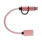 2 in 1 Type-C Micro USB OTG Adapter Cable USB C Mobile Phone Fast Charging Cord