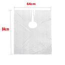 50 PCS Disposable Hair Cutting Cape Gown Protect Barber Shop Capes Gowns