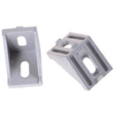 1X(20Pcs/ Lot 3030 Corner Brackets Fasten L Connector For 3030 Aluminum Pro