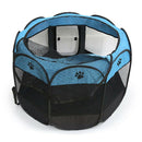 Portable Folding Pet tent Dog House Cage Dog Cat Tent Playpen Puppy Kennel  W8Z1