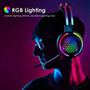 Gaming Earphone Headset PC Foldable Headphone Flexible Adjustable For Laptop/PC