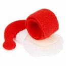 4pcs Christmas Wristband Bracelet Slap Wrist Bands Xmas Party Favors Bag Fi