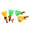2 Pack Pop and Catch Game Beach Yard Games Toys for Kids Children Girls Boys