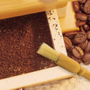 Espresso Supply Coffee Grinder Brush Natural Bristles Wooden Handle Espress U2M8