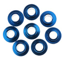 Roller Skate Wheels Accessories Center Bearing Bushing Spacer 8PCS Blue