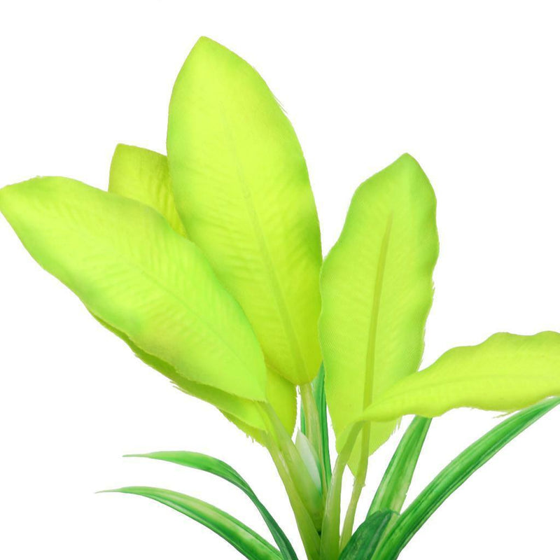 Green Artificial Aquarium Fish Tank Plastic Plant Water Grass Ornament Decor