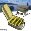 Portable Outdoor Fishing Reel Storage Bag Case Fly Tackle X4Q9 Lure G G8F4