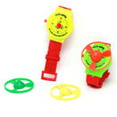 Funny Toys Flying Saucer Plastic Watch Toys Spinning Top Creative Gift Game T FT