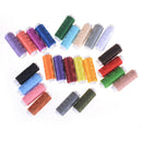 24 Spools Mixed Colors Polyester Sewing Supply Quilting Threads Set All Purpo Pf