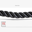 27.6"Gym Exercises Tricep Rope Handle Pull Down Bicep Cable Attachment HeavyDuty