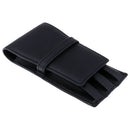 Leather Fountain Pen Pouch Case Pen Bag Sleeve for Gift Pen Bag for 3 Pens