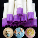 10x10cm  Fondant Cake Frill Clip Cake Clamp Cookie Curves Emboss Mould AU