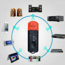 Mini Wireless Bluetooth Car Kit Hands free Jack AUX Adapter Receiver v X9Z2 I0Z0
