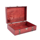 Rectangle Treasure Box Pirate Small Trunk Box for Jewelry Storage,Cards Col D2H4