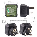 Borbede Outlet Tester Power Socket Automatic Electric Circuit Polarity Volt