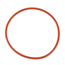 Silicone 98mm x 105mm x 3.5mm industrial gasketet seal Fire Red