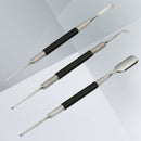 3 Pcs Bright Stainless Steel Professional Coffee Art Pen Barista Tool For C V7R9