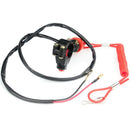 Emergency Kill Stop Outboard Engine Switch Push Button Motorcycle Dirt Pit P5X4
