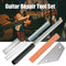6pcs Guitar Repairing Tool Kit Practical Bass 3 Edges Dressing File Maintenance